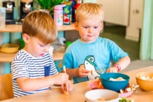 Traffic Light Fruit Kebabs 6